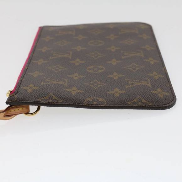 LOUIS VUITTON Monogram Neverfull MM Pouch Accessory Pouch LV Auth am4770 - Picture 3 of 16